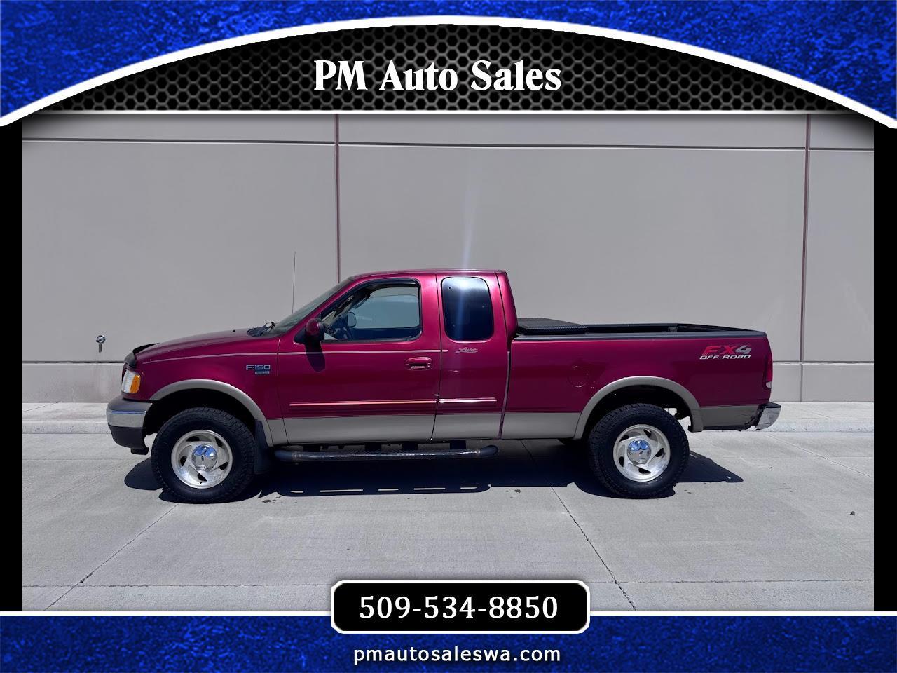 Ford F-150 Lariat SuperCab Short Bed 4WD 2002