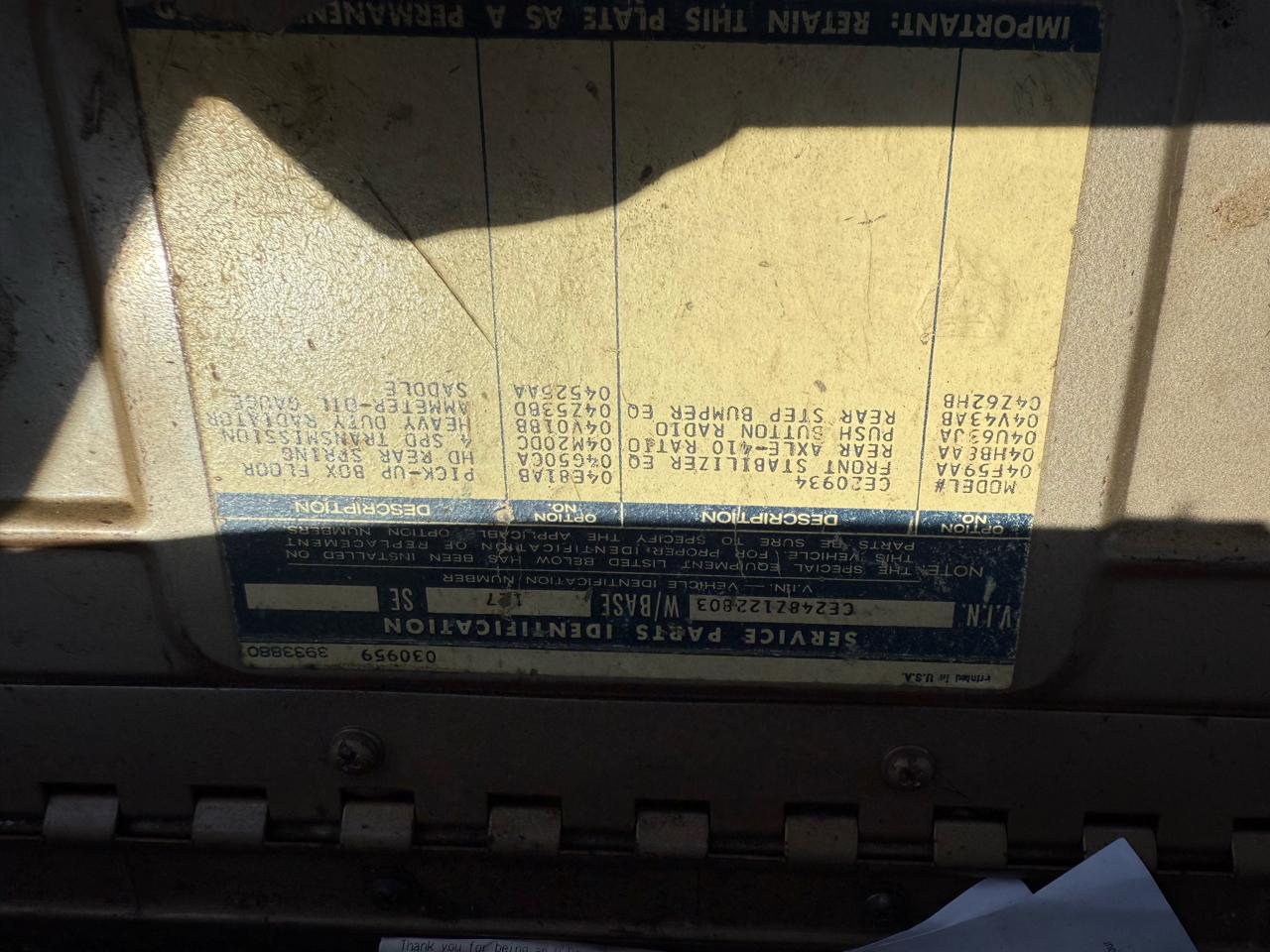 Chevrolet 2500  1968