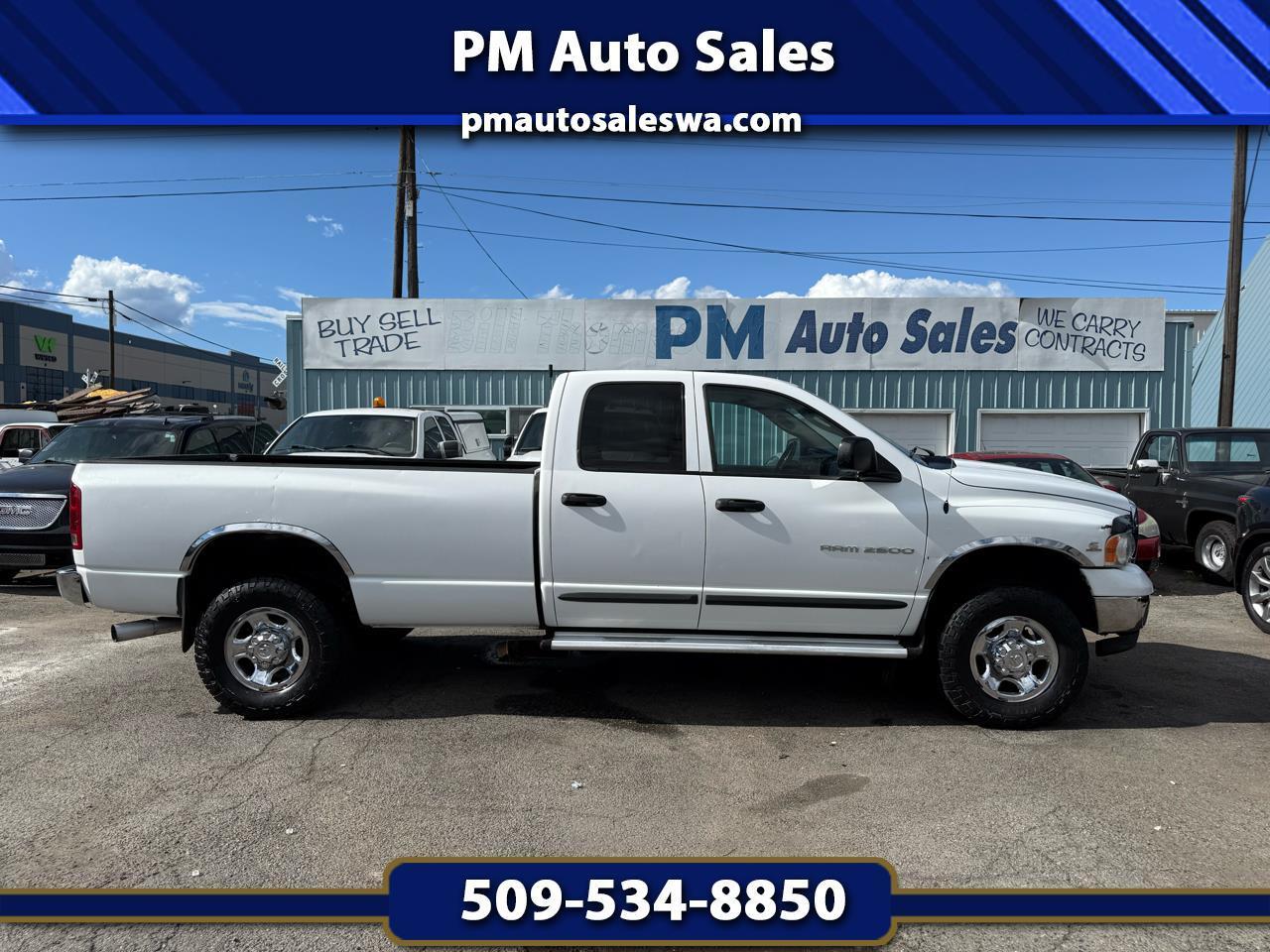 2003 Dodge Ram 2500 ST Quad Cab Short Bed 4WD