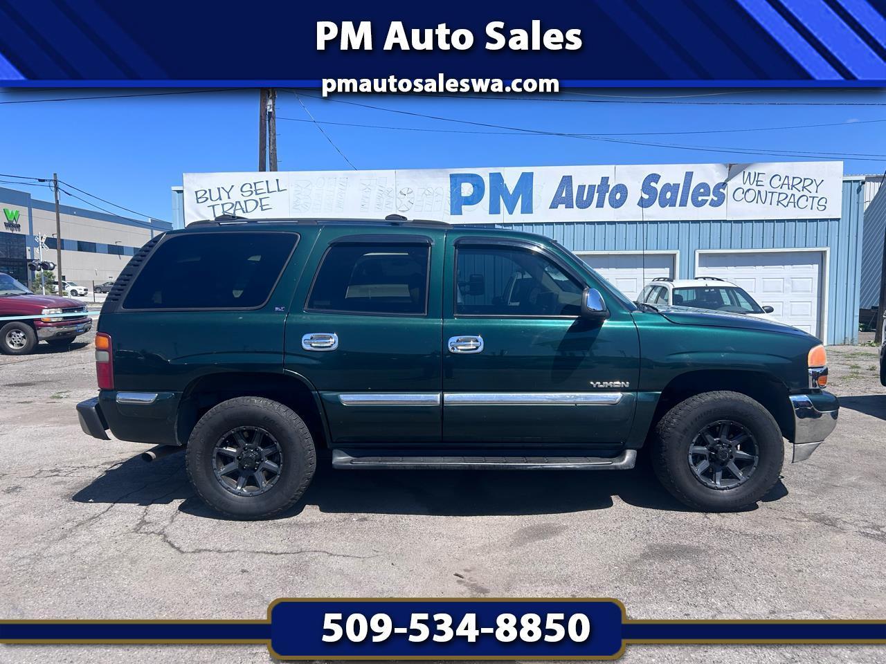 2001 GMC Yukon SLE 4WD