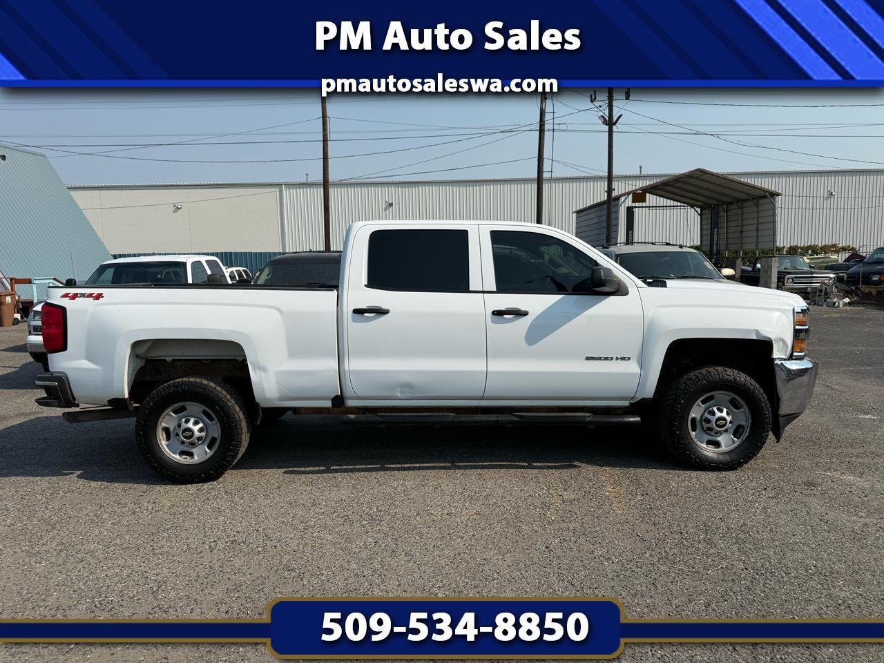 2018 Chevrolet Silverado 2500HD Work Truck Crew Cab Long Box 4WD
