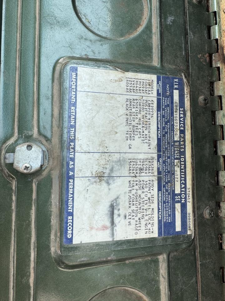 Chevrolet K10  1971