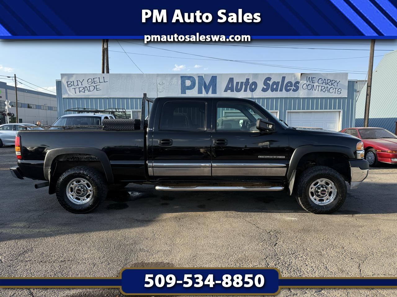 GMC Sierra 2500HD SL Crew Cab Short Bed 4WD 2001
