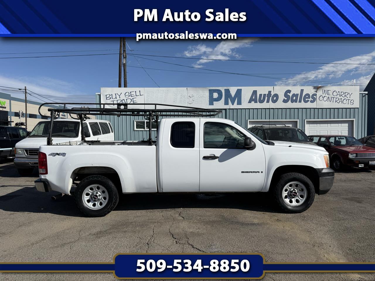 GMC Sierra 1500 Work Truck Ext. Cab Long Box 4WD 2009
