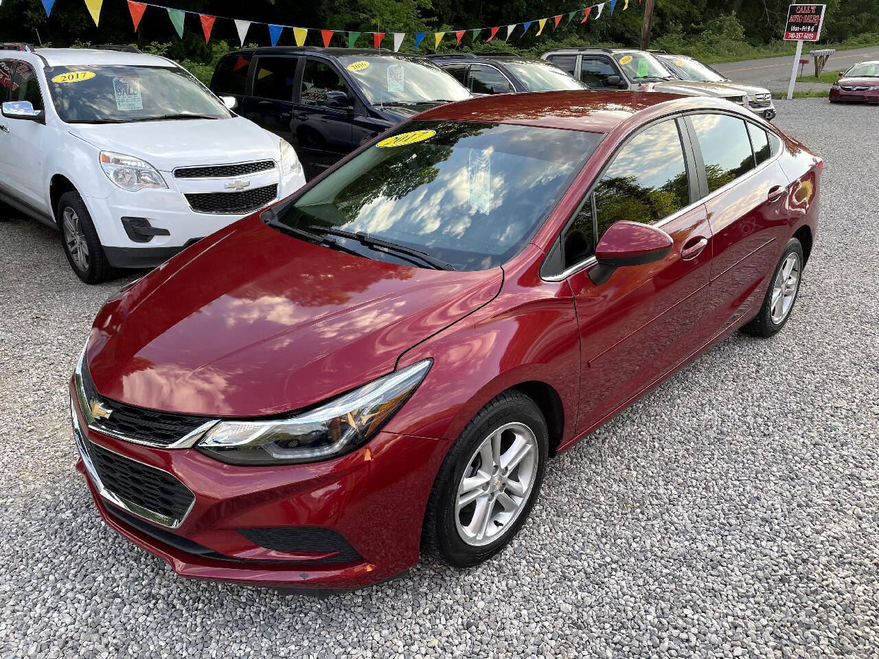 Used 2017 Chevrolet Cruze LT Auto for Sale in West Portsmouth OH 45663 ...