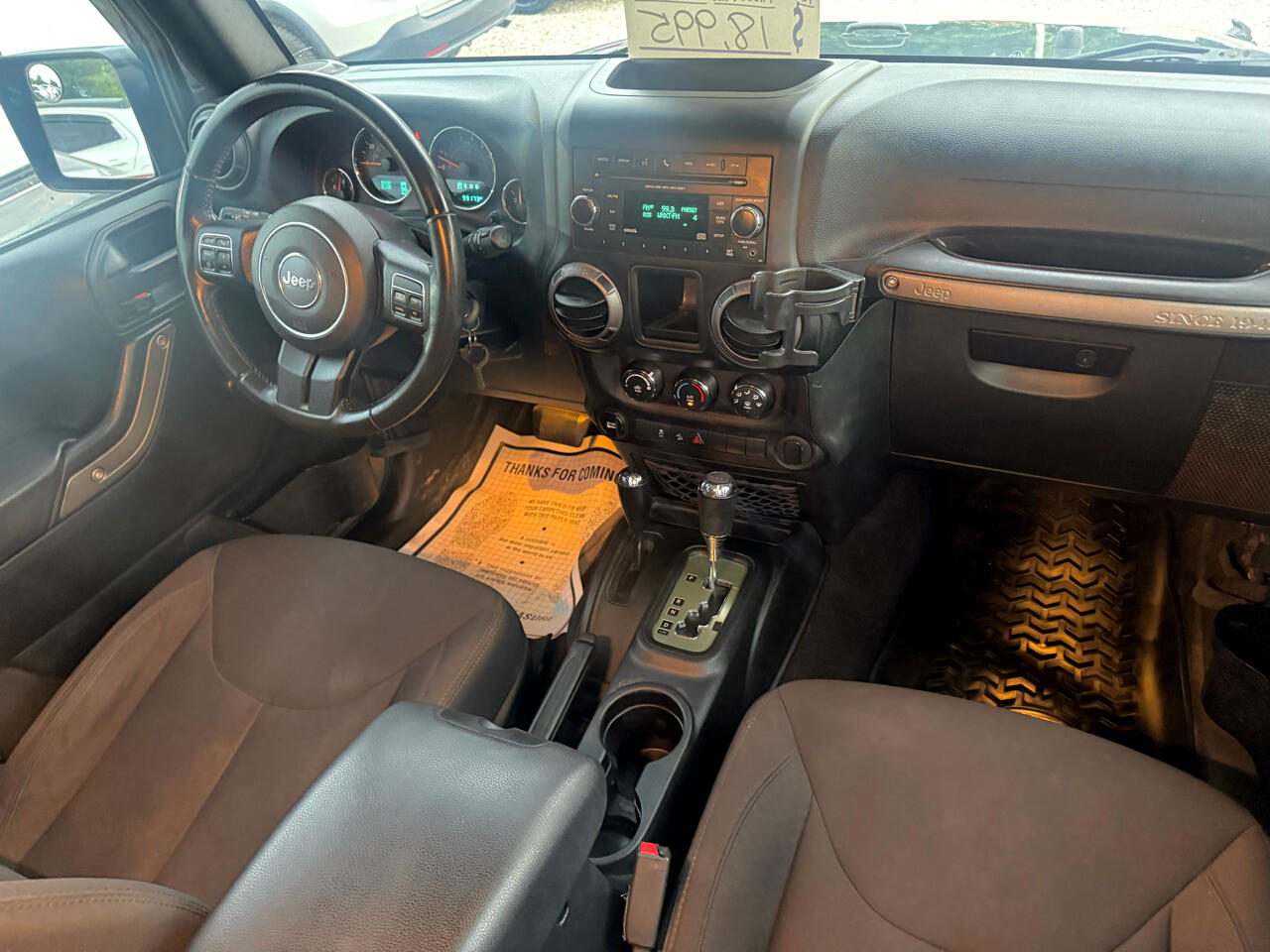 Jeep Wrangler JK Unlimited Sport 4WD 2018 Jeep Wrangler JK Unlimited Sport 4WD 2018