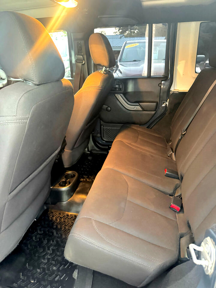 Jeep Wrangler JK Unlimited Sport 4WD 2018 Jeep Wrangler JK Unlimited Sport 4WD 2018