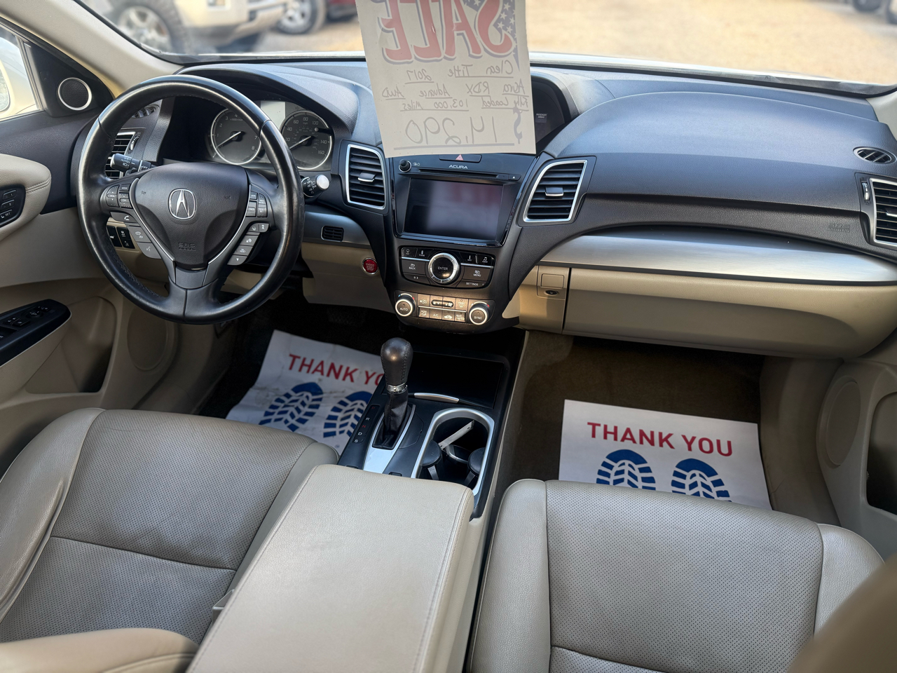 Acura RDX 6-Spd AT AWD w/Advance Package 2017