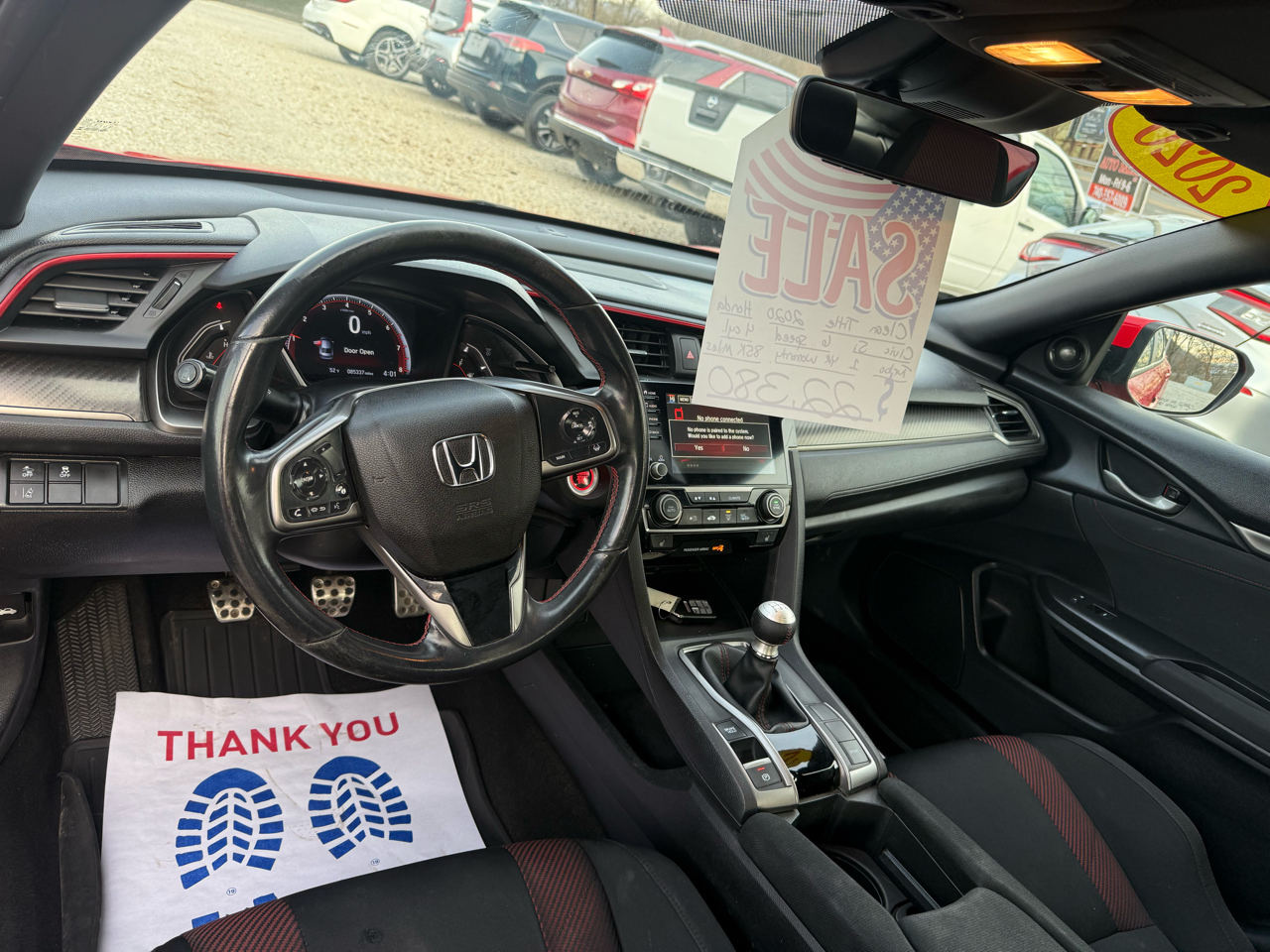 Honda Civic Si 4dr Sedan 6M 2020