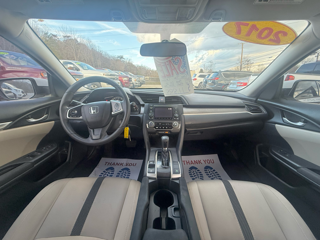 Honda Civic LX 4D Sedan at 2017