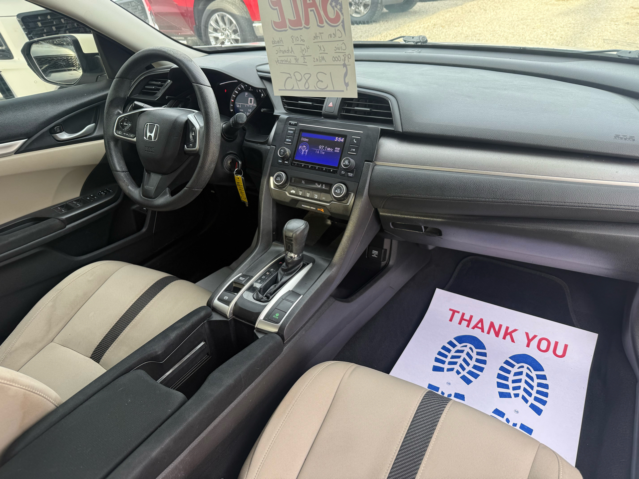 Honda Civic 4dr Sdn LX Auto 2018