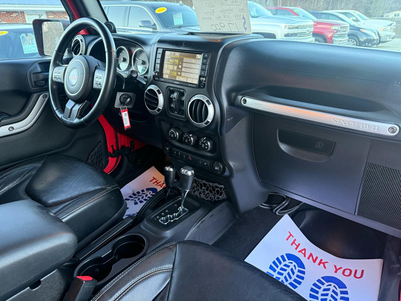 Jeep Wrangler Unlimited Rubicon 4WD 2013