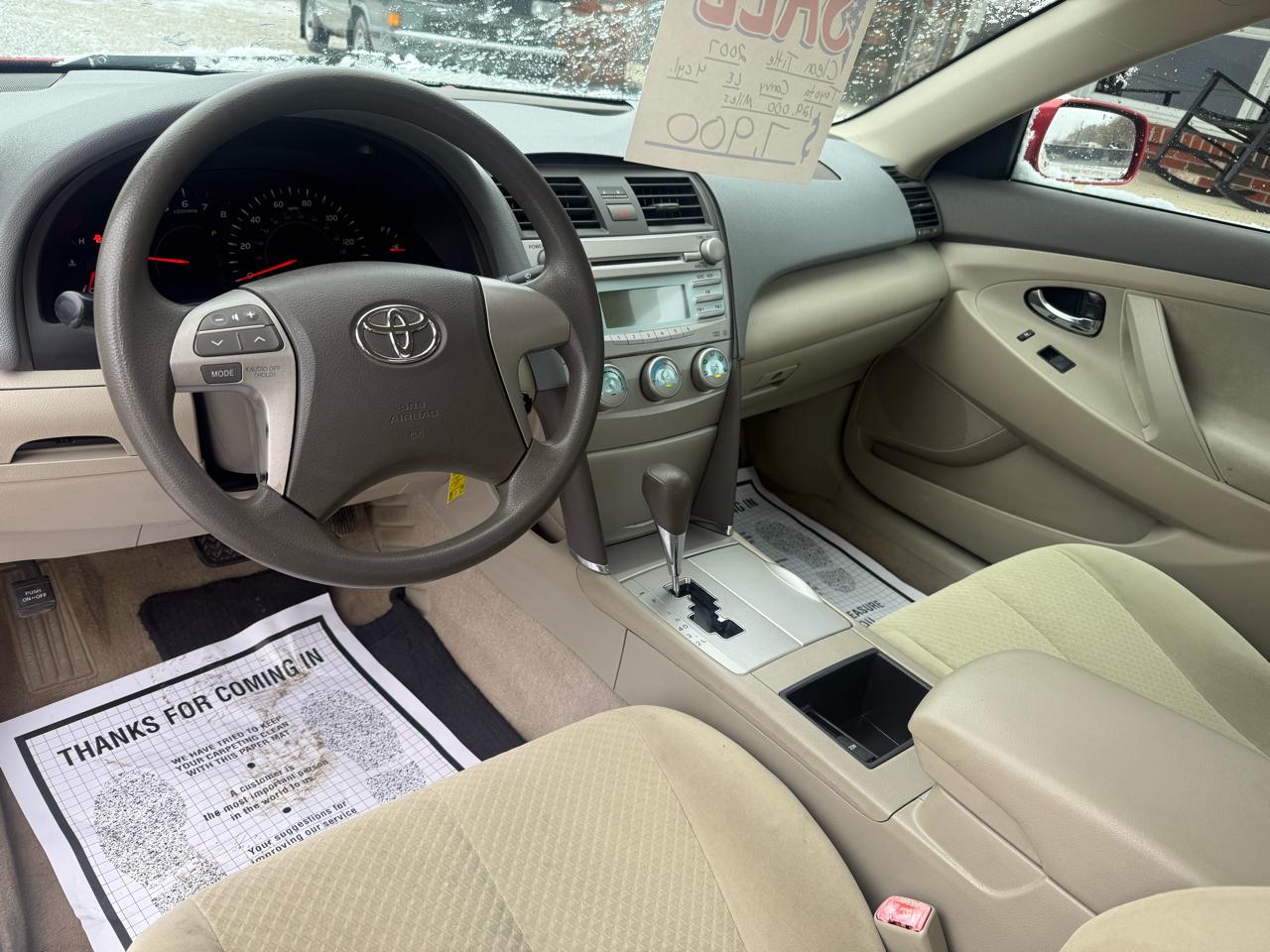 Toyota Camry LE 4D Sedan 2007