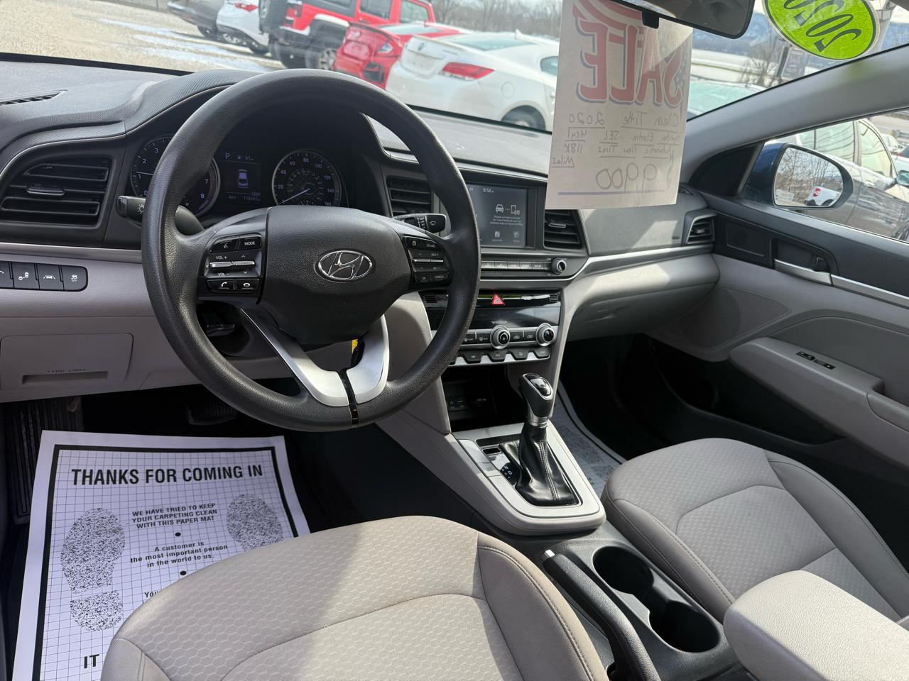 Hyundai Elantra SEL 2.0L Auto 2020