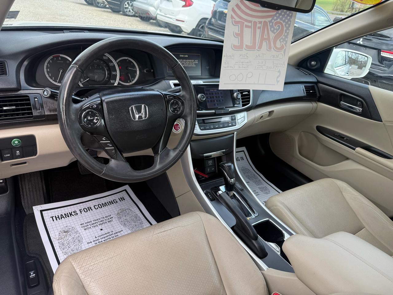 Honda Accord EX-L V6 Sedan AT 2014