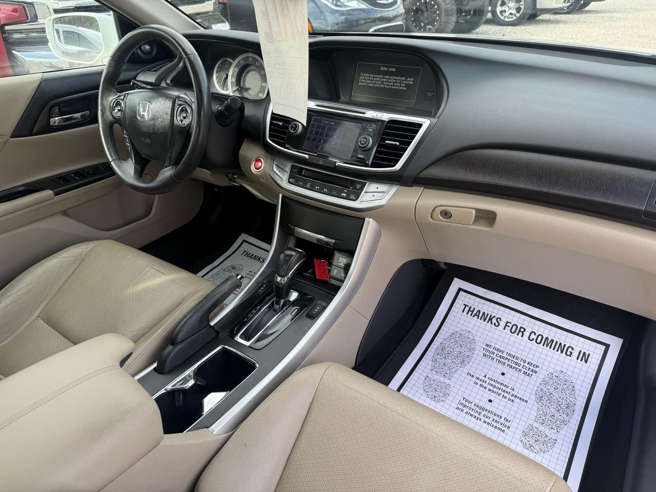 Honda Accord EX-L V6 Sedan AT 2014