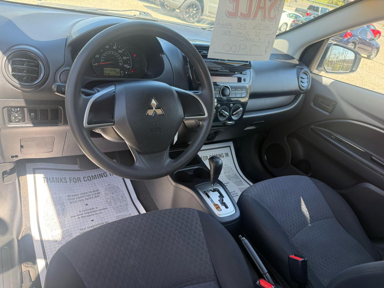 Mitsubishi Mirage ES 4D Hatchback at 2017