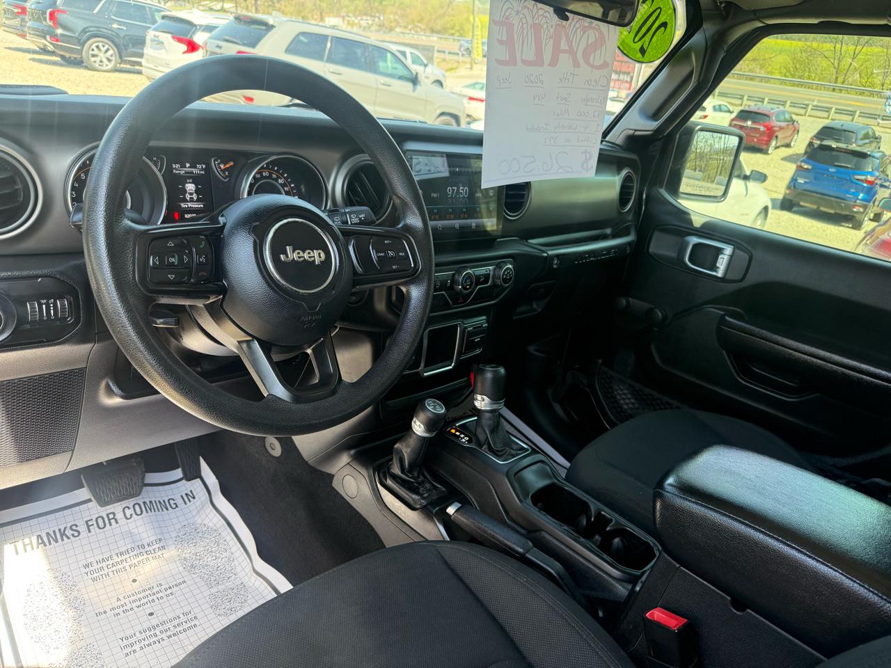 Jeep Wrangler Sport 4 Door 4x4 2020