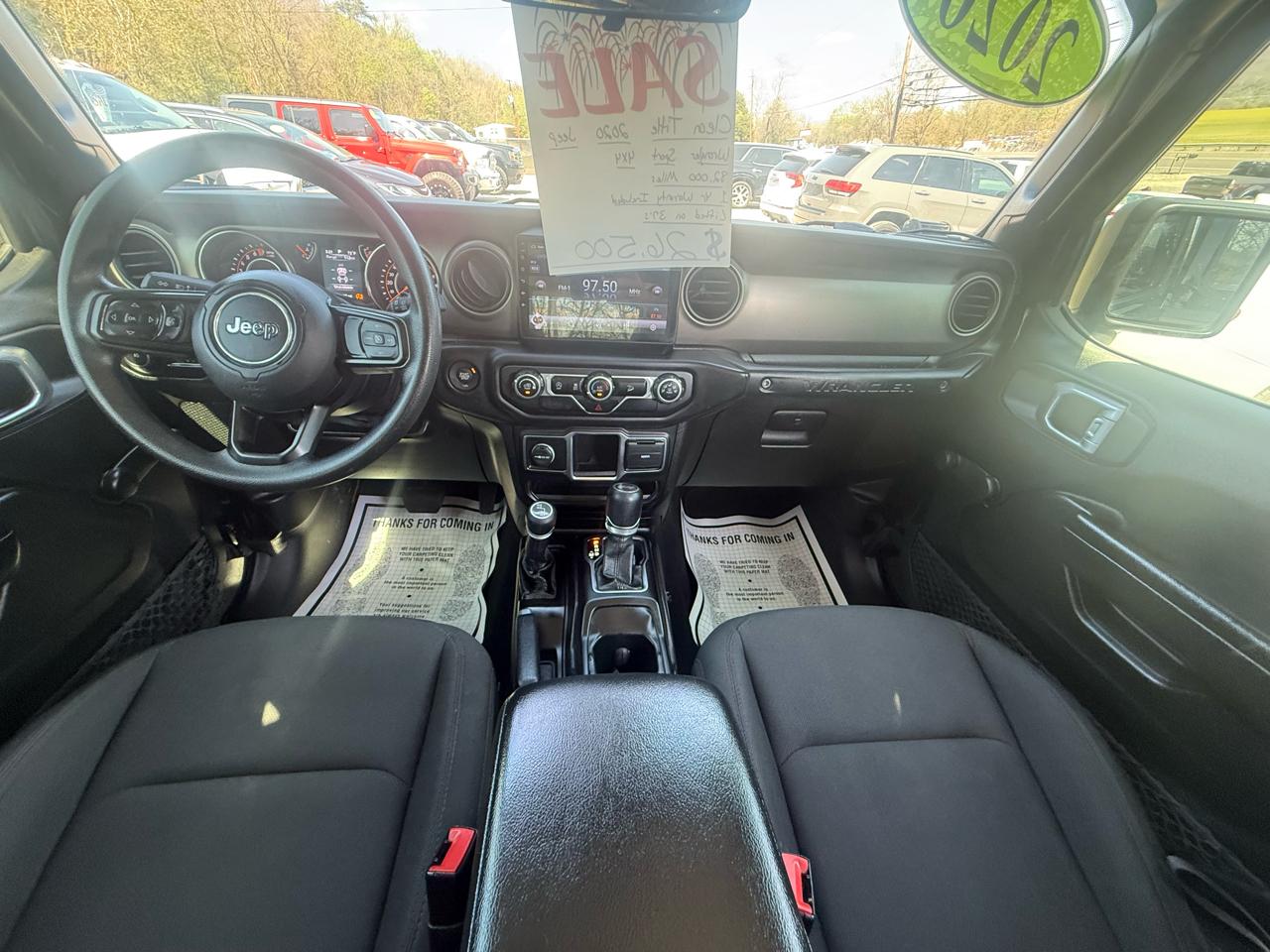 Jeep Wrangler Sport 4 Door 4x4 2020