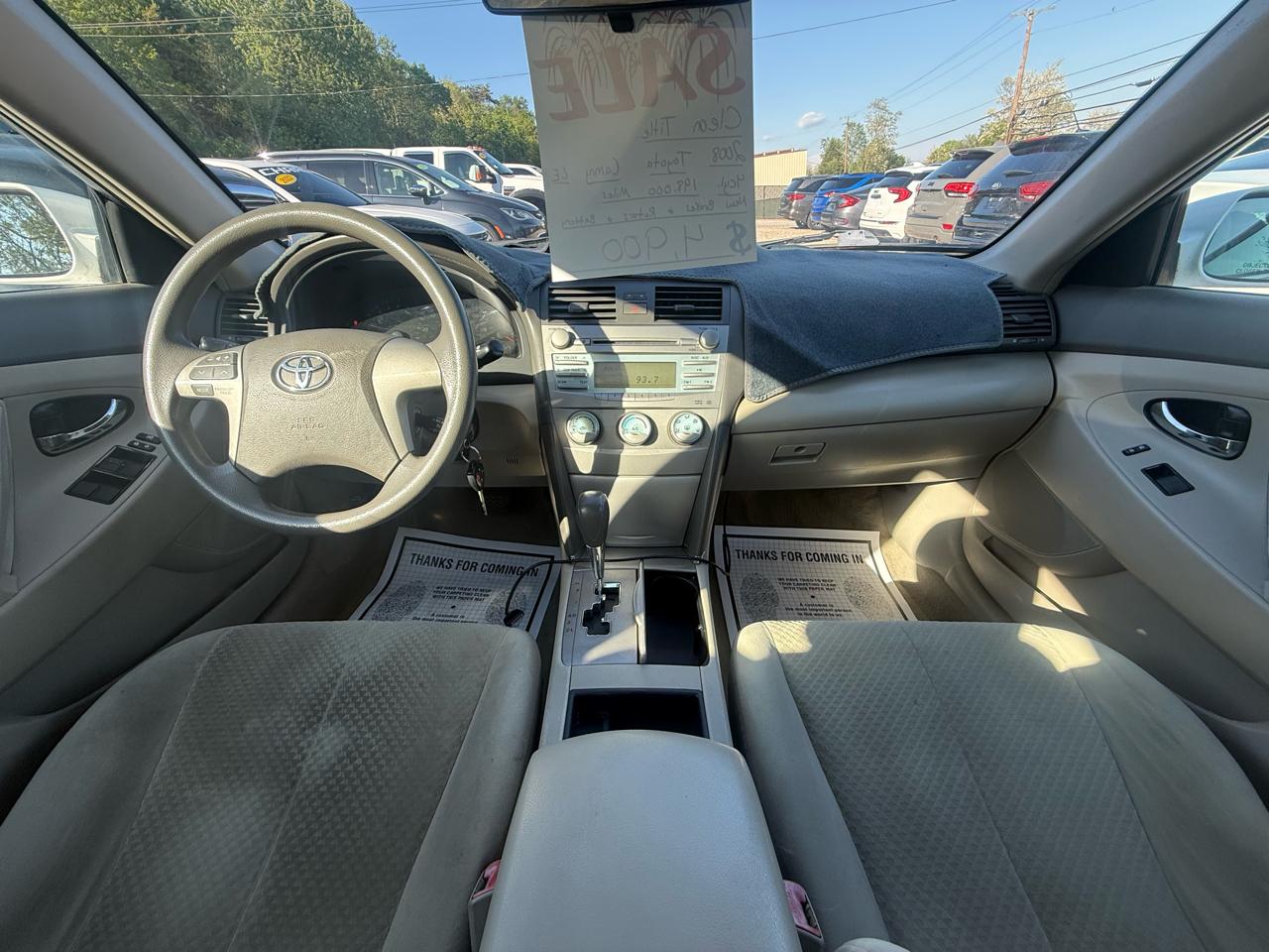 Toyota Camry LE 4D Sedan 2008