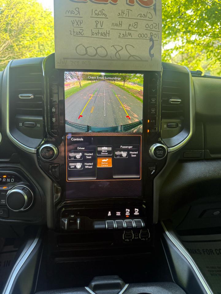 RAM 1500 Big Horn Crew Cab SWB 4WD 2021