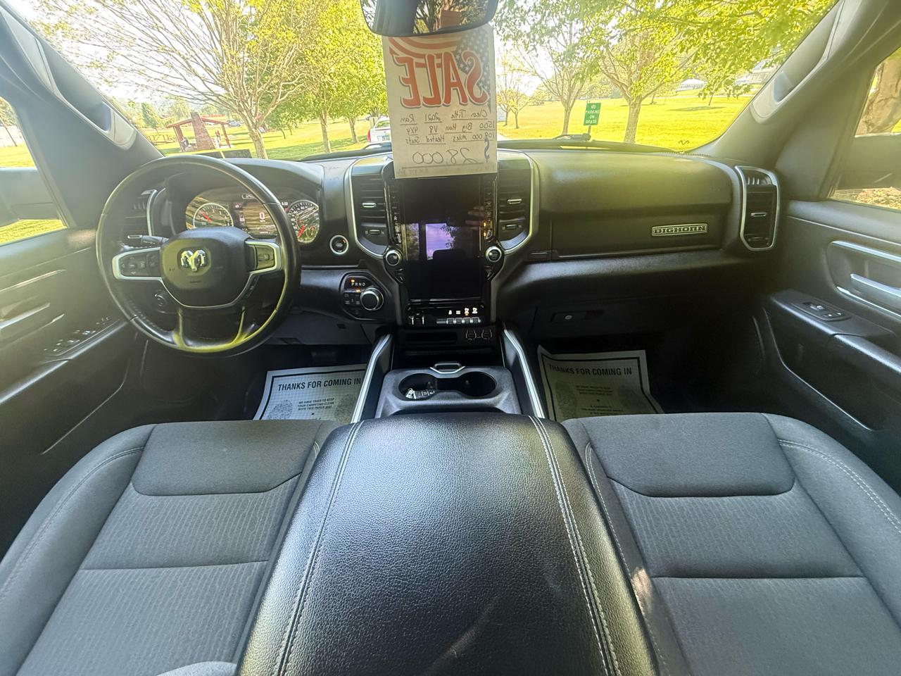 RAM 1500 Big Horn Crew Cab SWB 4WD 2021