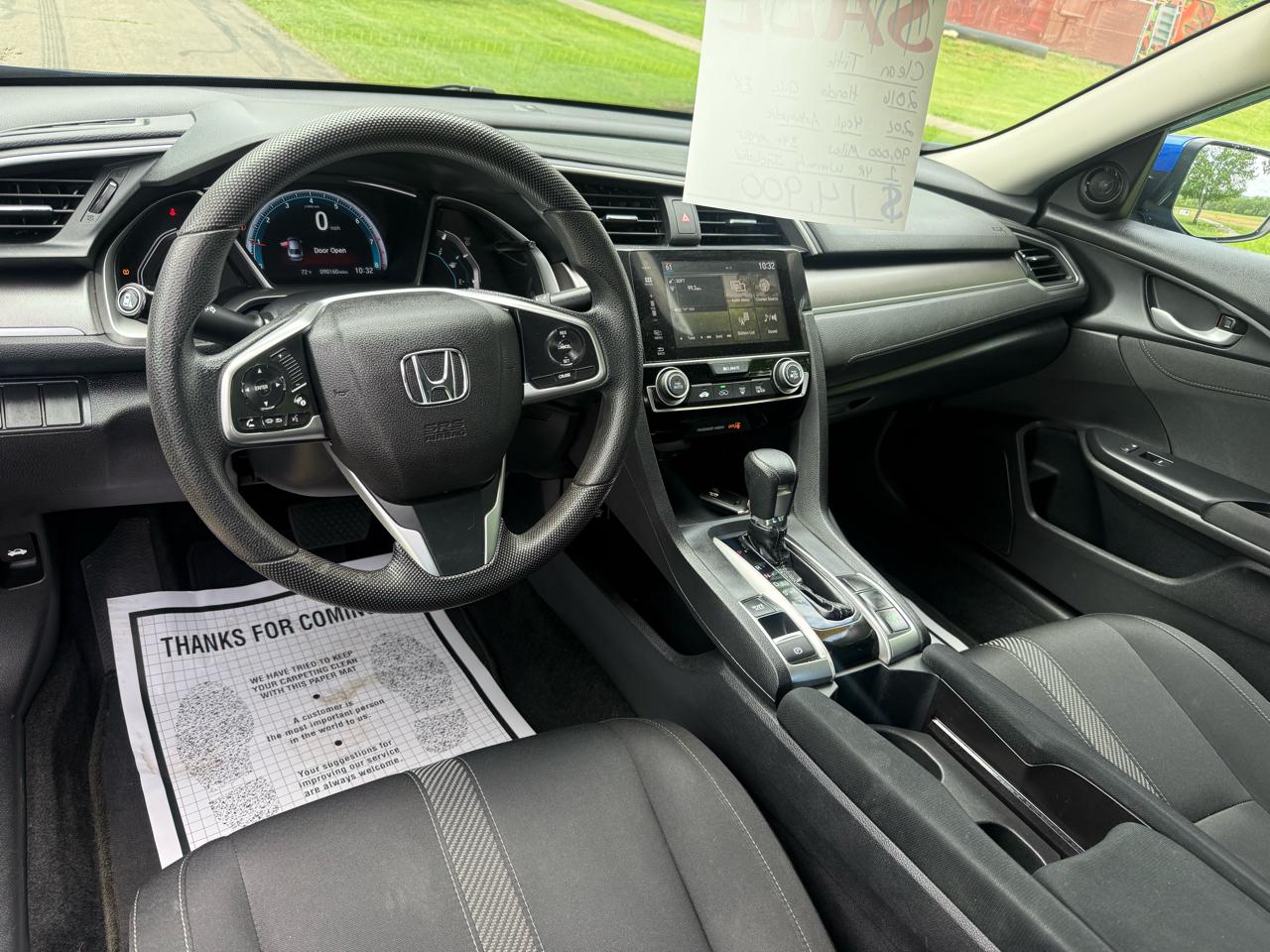 Honda Civic EX Sedan CVT 2016