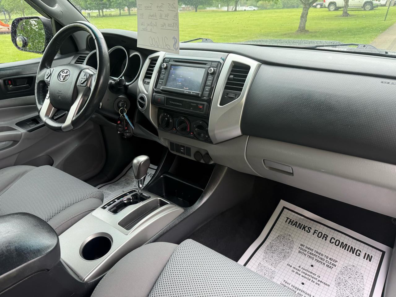 Toyota Tacoma 4WD Dbl LB V6 AT (Natl) 2015