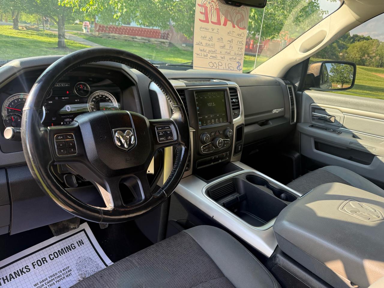 RAM 1500 Big Horn Crew Cab 4WD SWB 2017