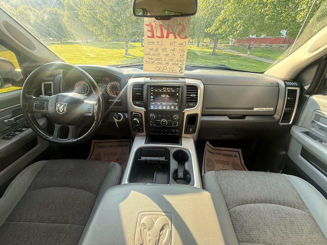 RAM 1500 Big Horn Crew Cab 4WD SWB 2017