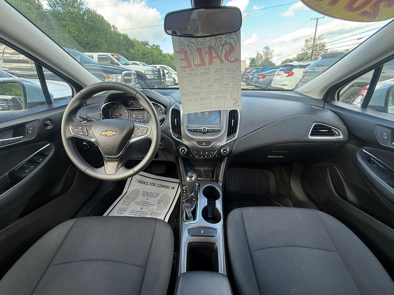 Chevrolet Cruze LT Auto 2017