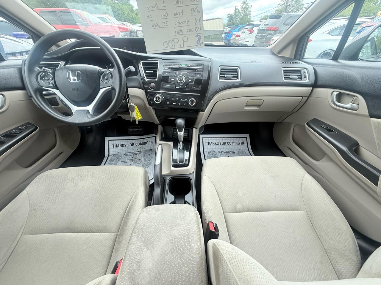Honda Civic 4dr Sdn LX Auto 2013