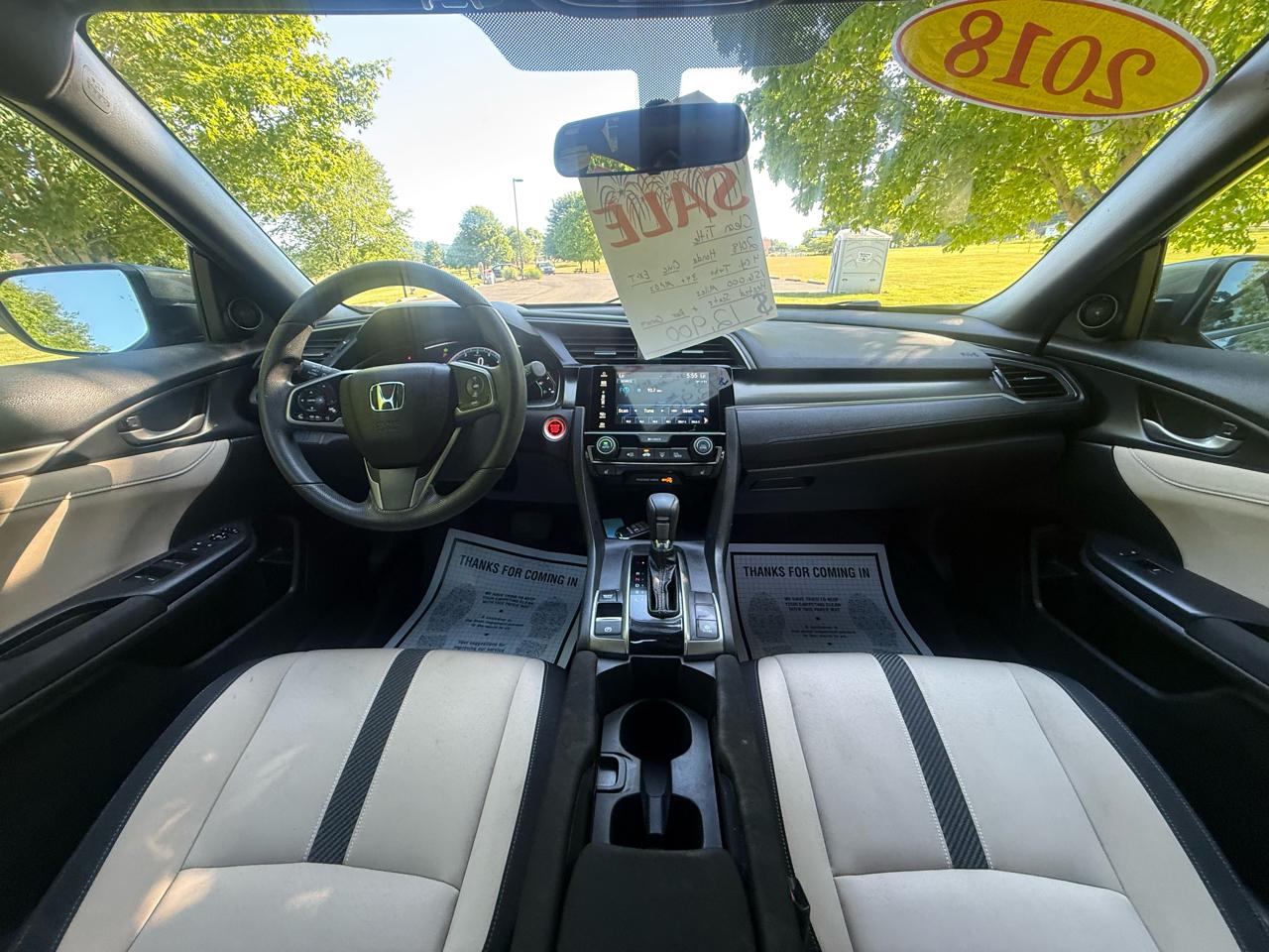 Honda Civic EX-T Sedan CVT 2018