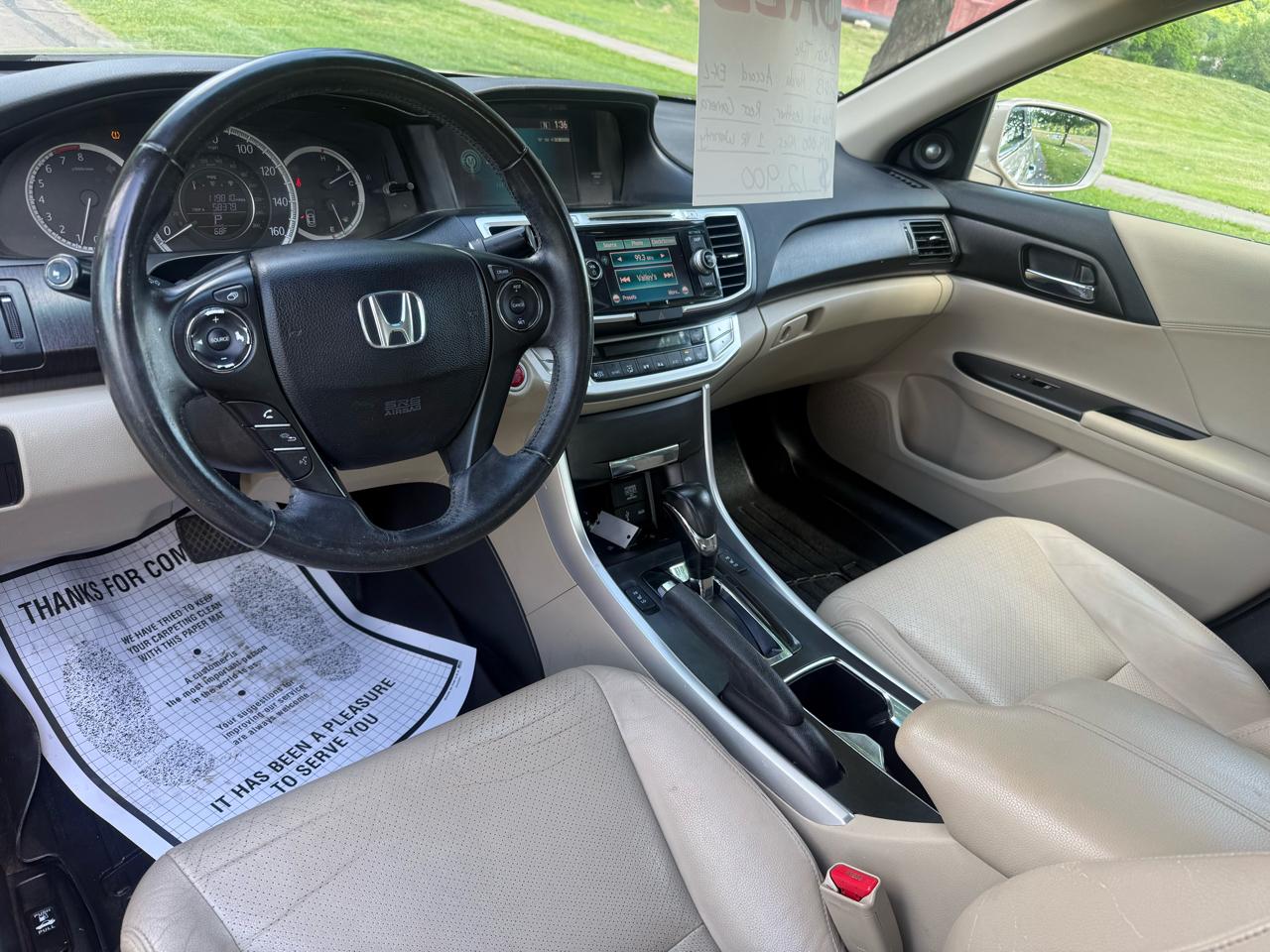 Honda Accord EX-L Sedan CVT 2013