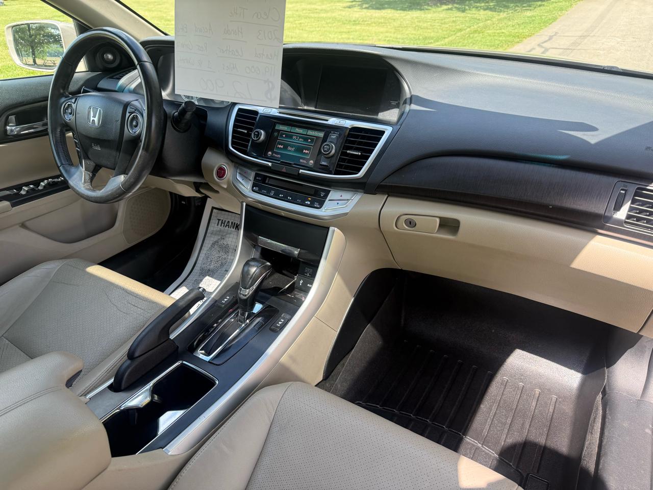 Honda Accord EX-L Sedan CVT 2013
