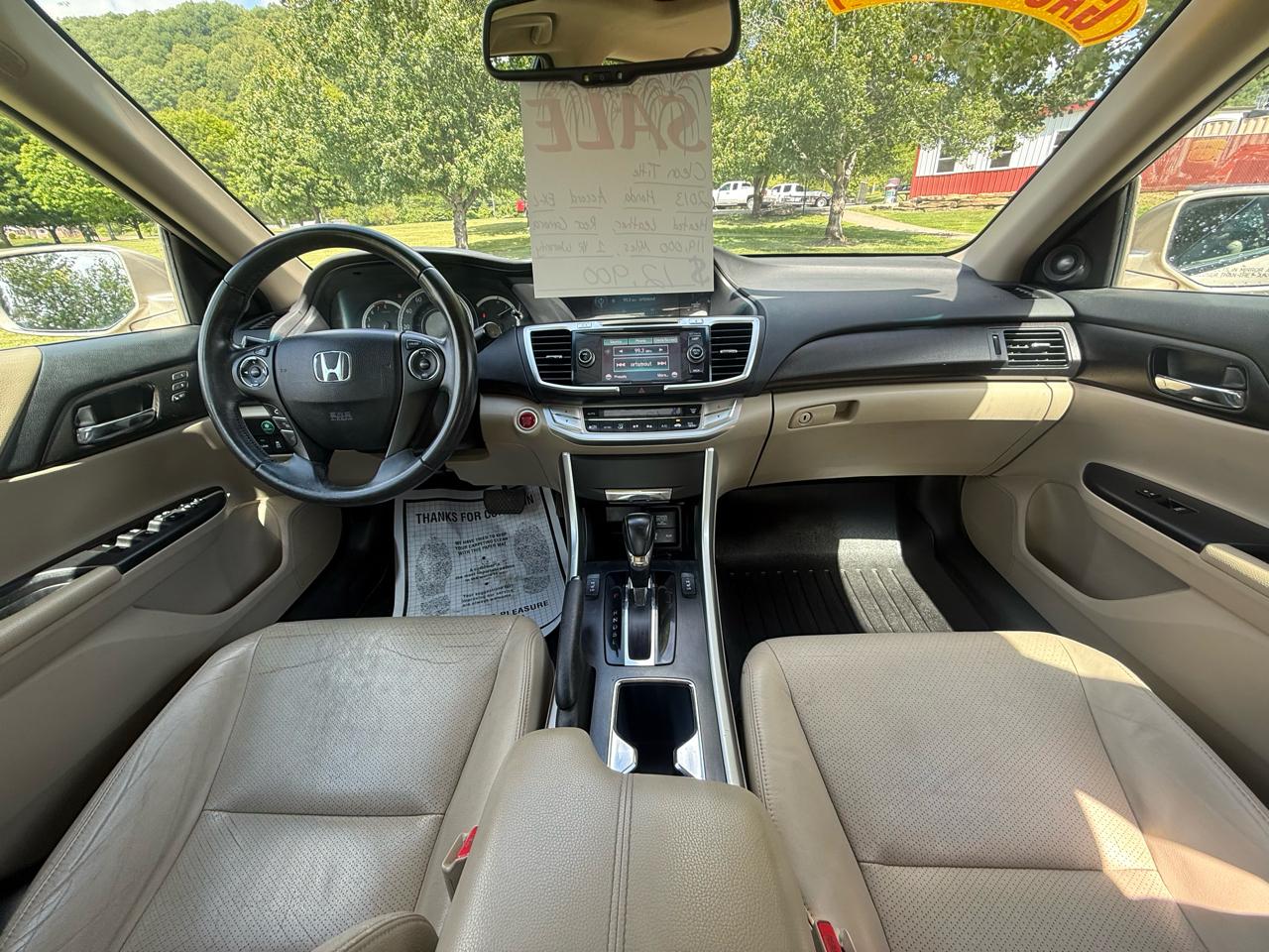 Honda Accord EX-L Sedan CVT 2013