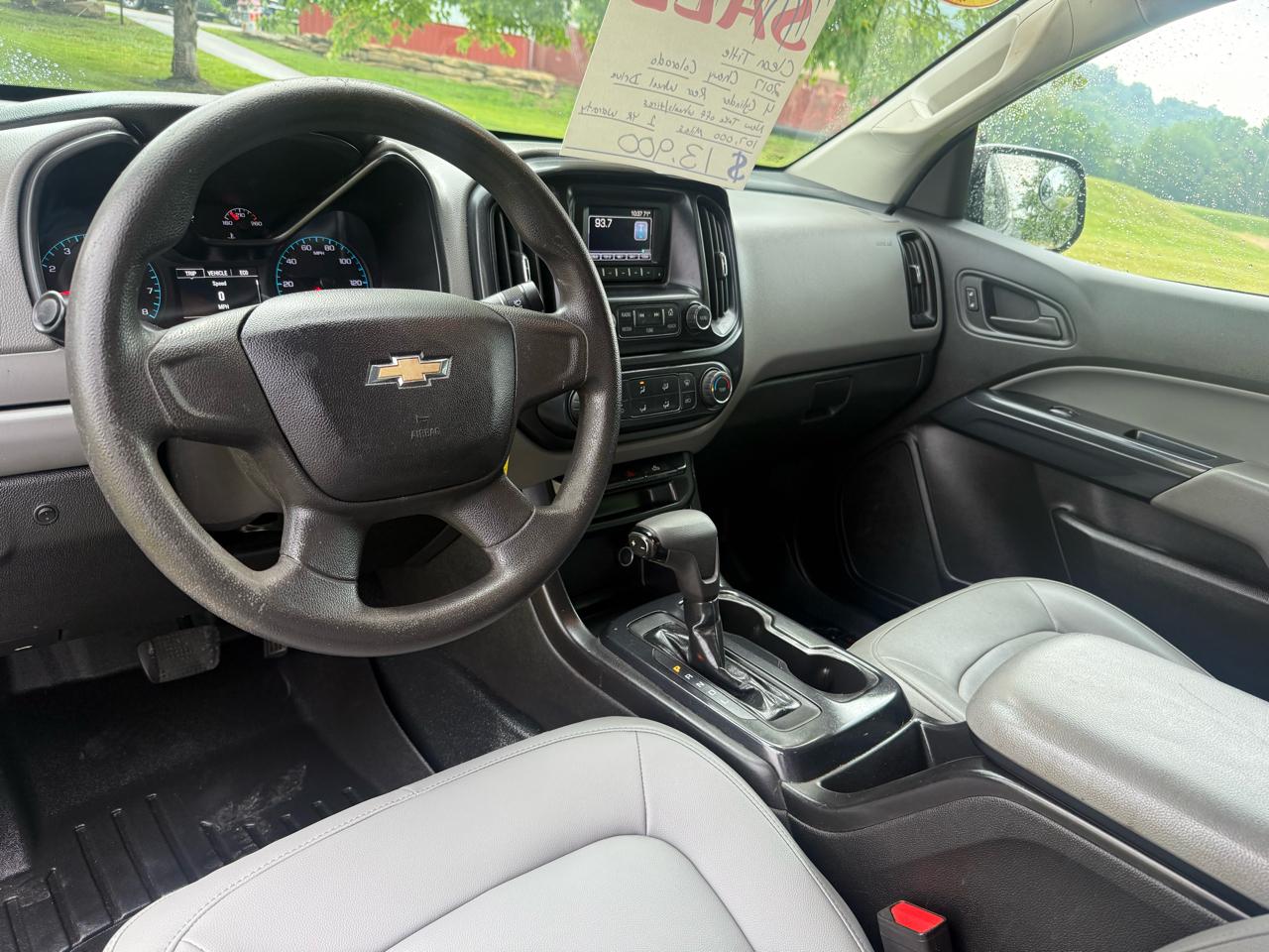 Chevrolet Colorado W/T Ext Cab 2WD 2017