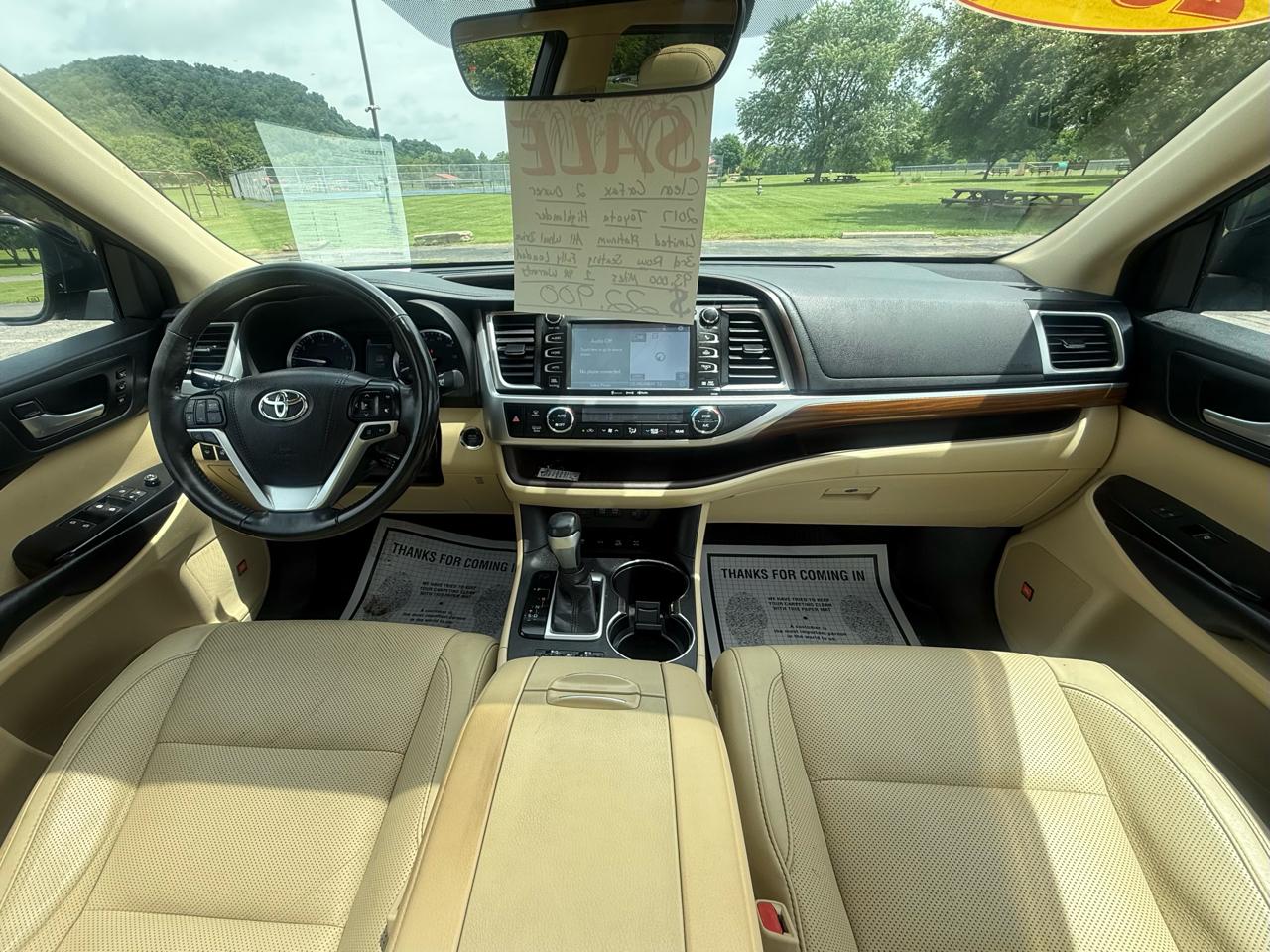 Toyota Highlander Limited AWD V6 2017