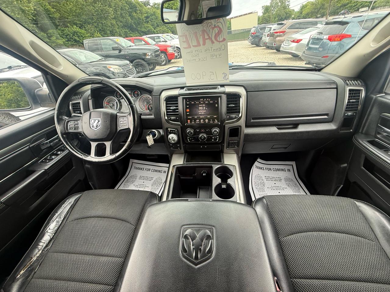 RAM 1500 4WD Quad Cab 140.5" Sport 2014