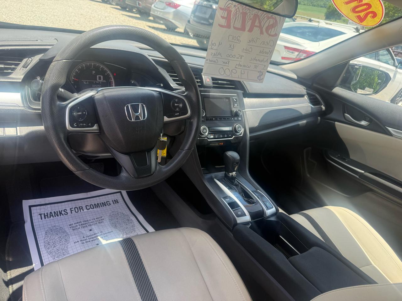 Honda Civic 4dr Sdn LX Auto 2017