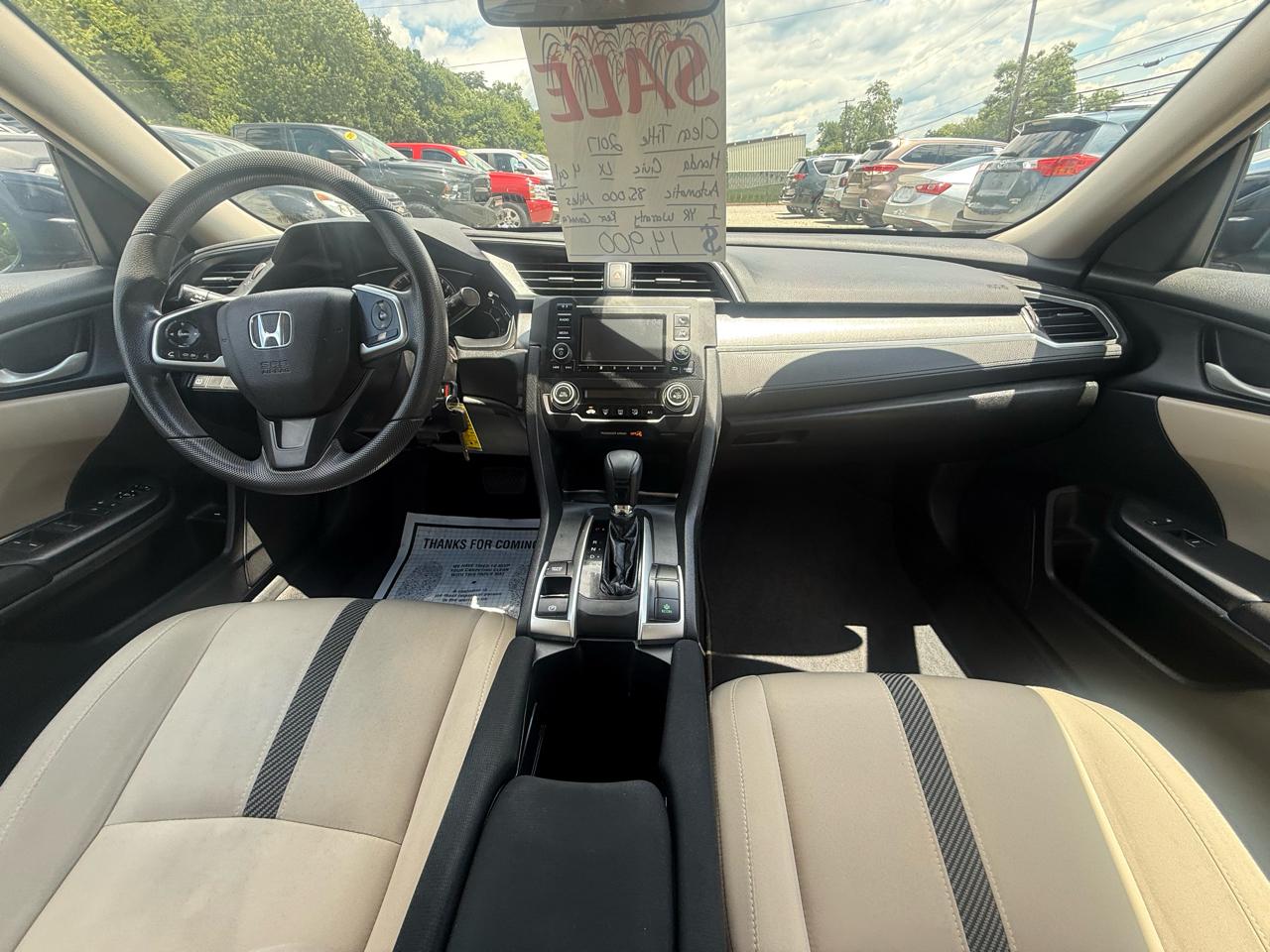 Honda Civic 4dr Sdn LX Auto 2017