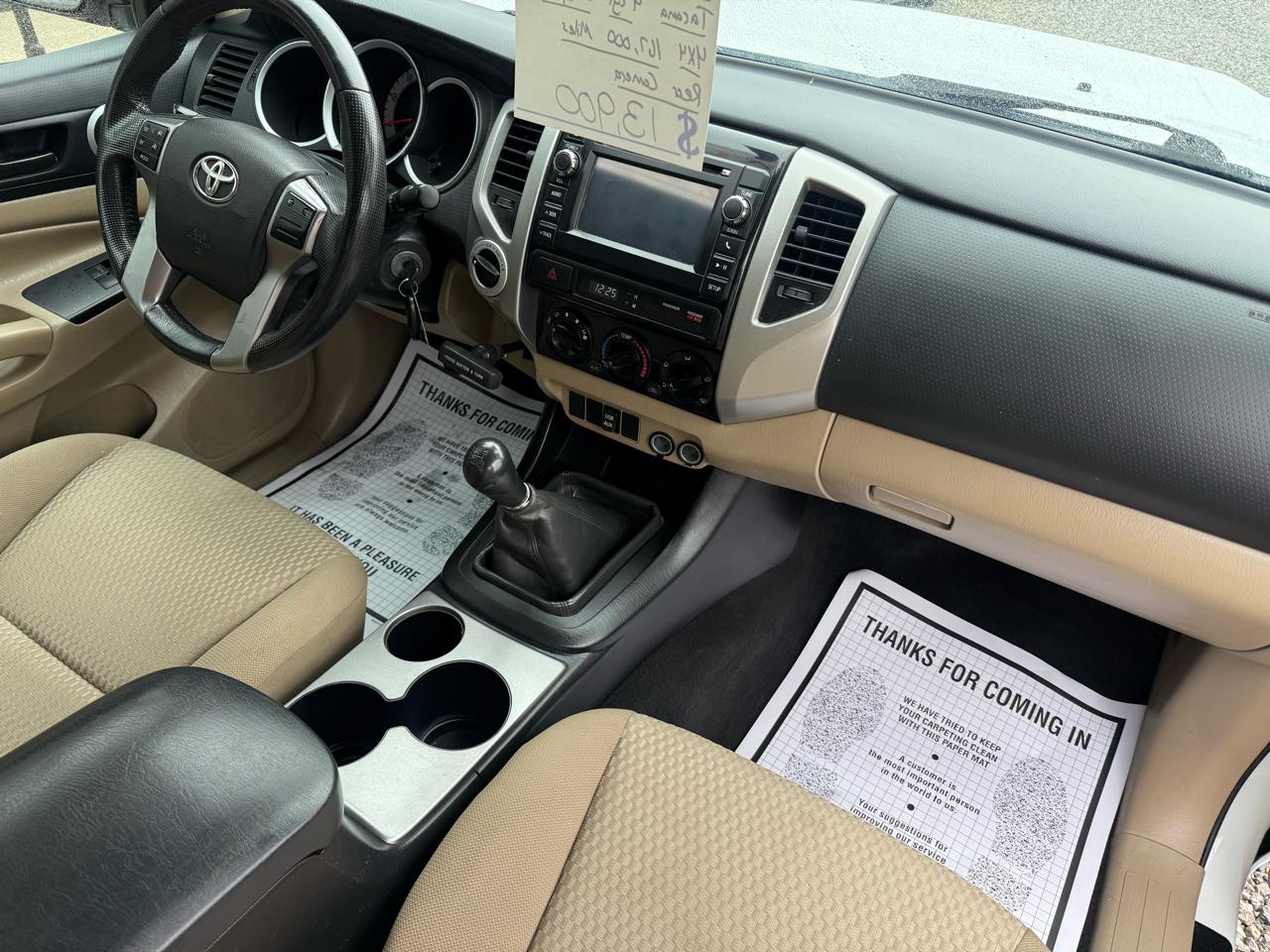 Toyota Tacoma Access Cab 4WD 2013