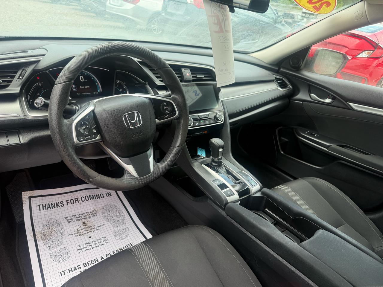 Honda Civic EX Sedan CVT 2017