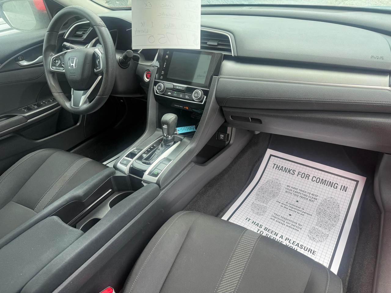Honda Civic EX Sedan CVT 2017