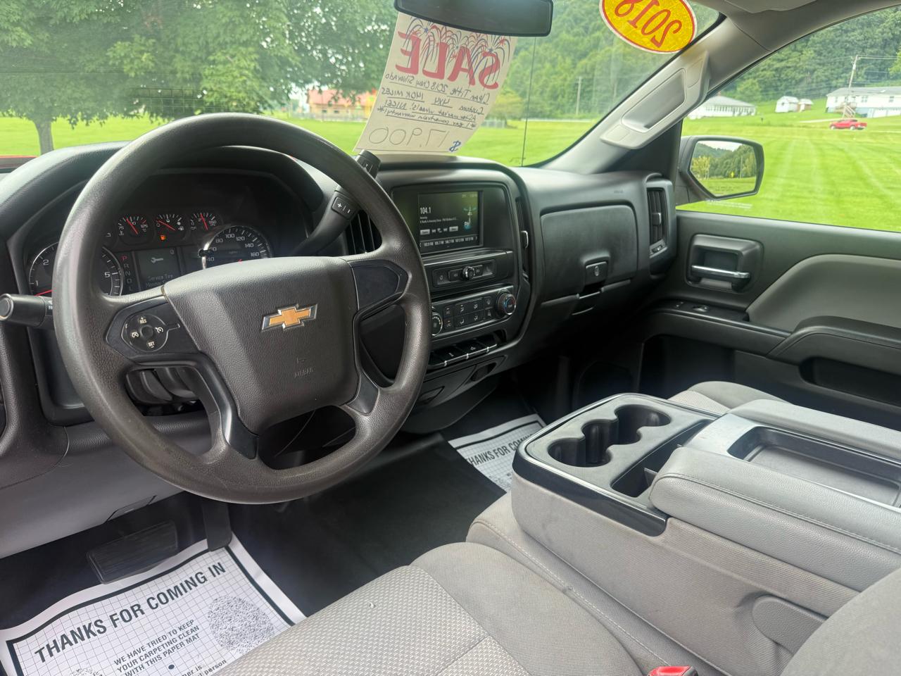 Chevrolet Silverado 1500 4WD Double Cab 147" Custom 2018