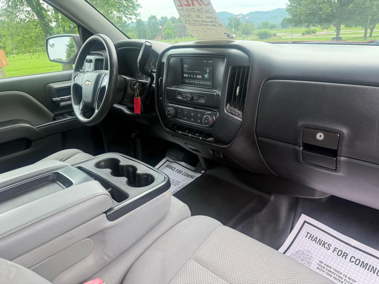 Chevrolet Silverado 1500 4WD Double Cab 147" Custom 2018