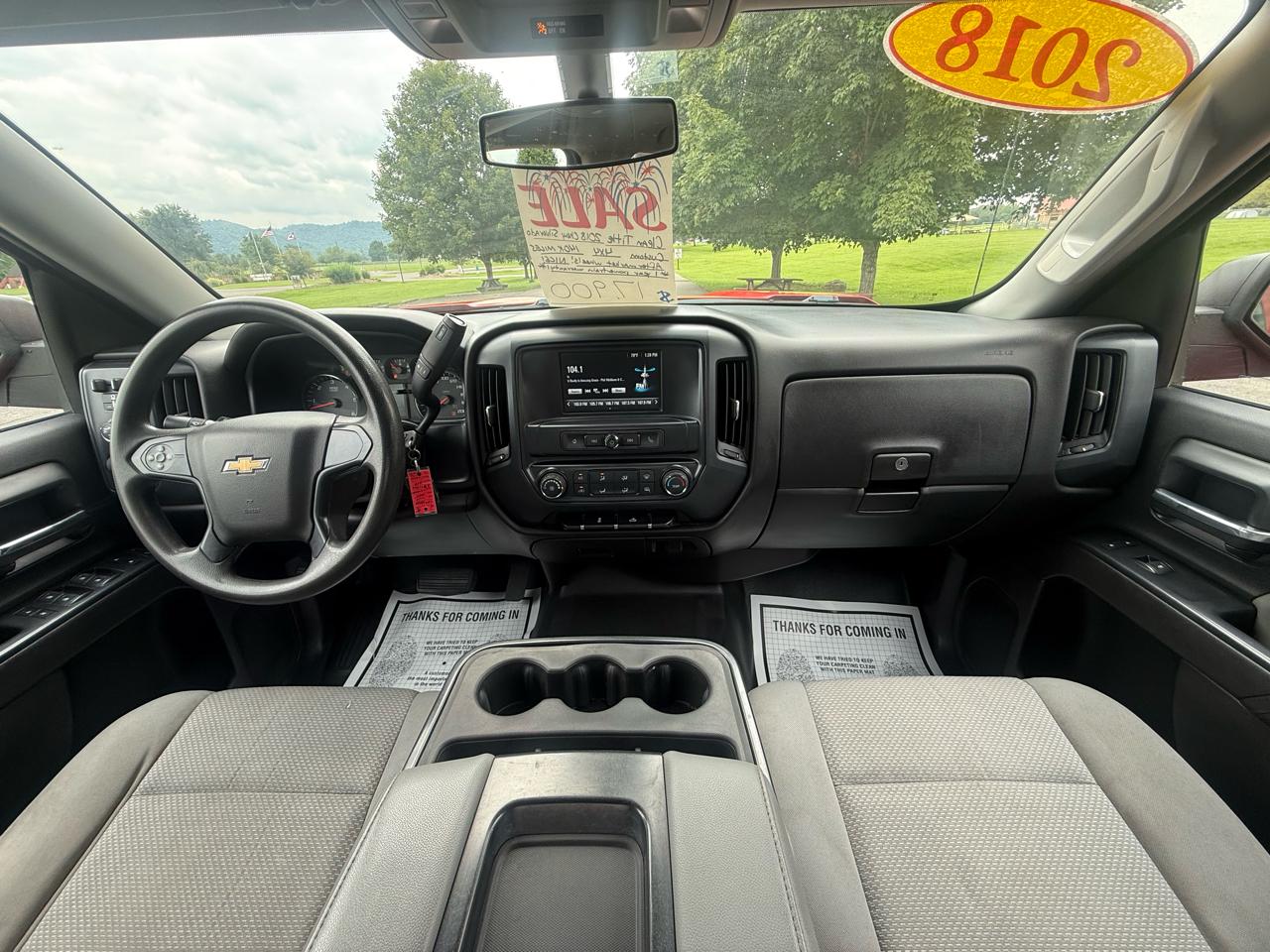Chevrolet Silverado 1500 4WD Double Cab 147" Custom 2018