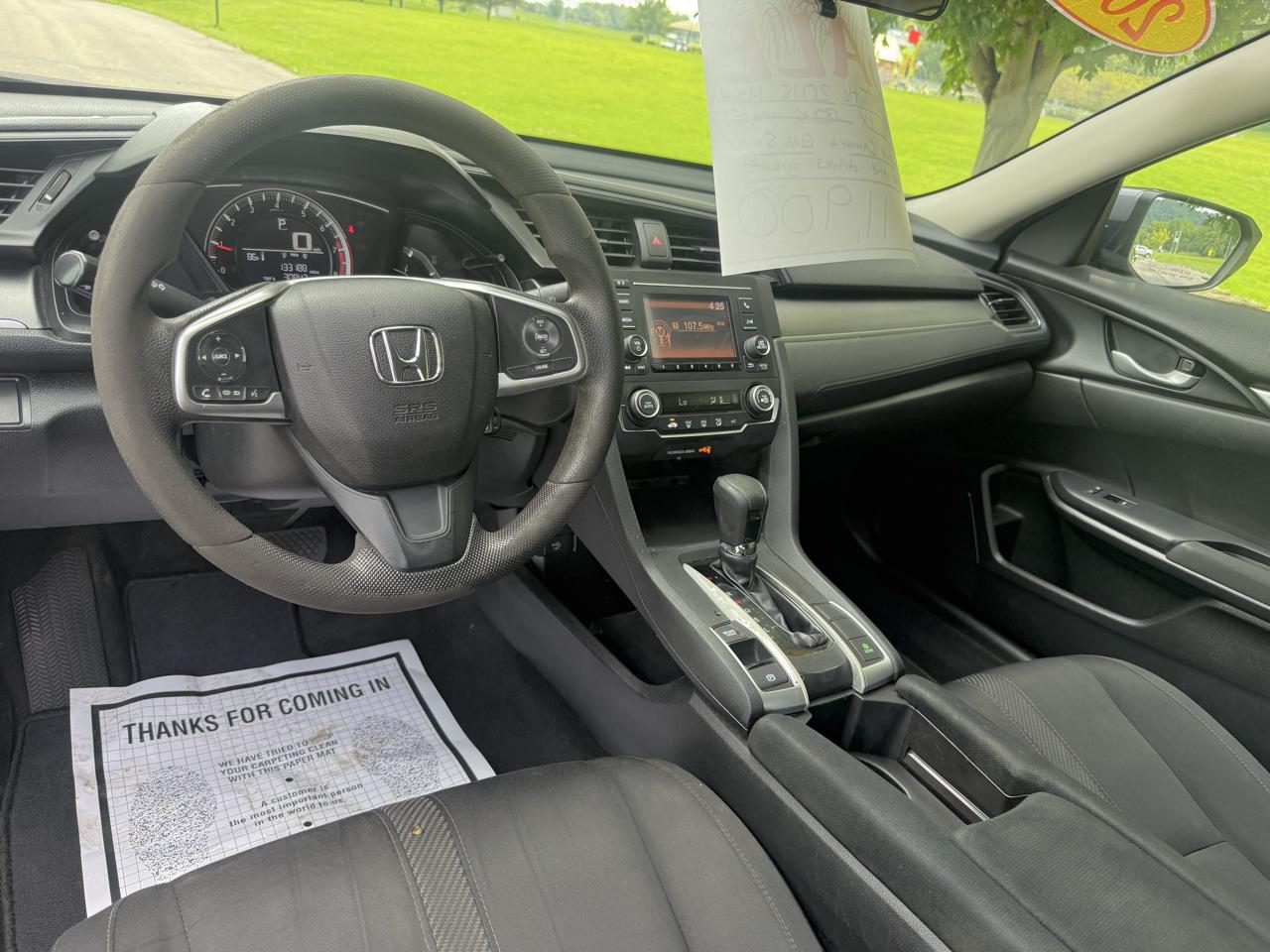 Honda Civic LX 4D Sedan at 2018