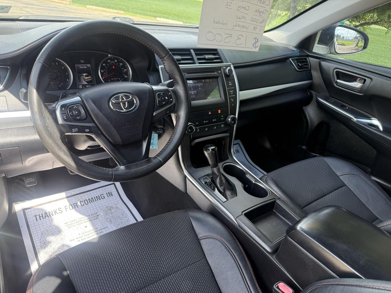 Toyota Camry SE Sport 2016