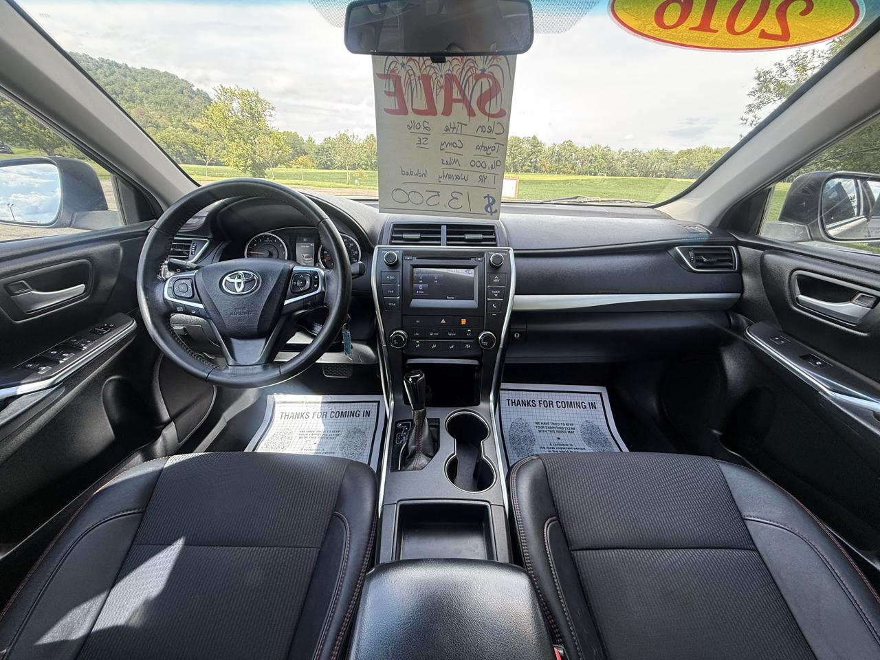 Toyota Camry SE Sport 2016